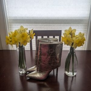 Womens INC Sabeel Cuff Booties SZ 8 NEW!